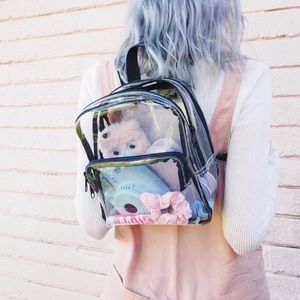 Urban Outfitters Mini Clear Backpack
